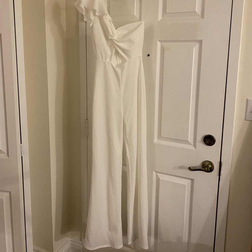 White jumpsuit